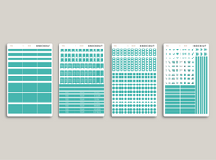 Horizontal Functional Sampler Kit for MakseLife Planner R2