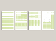 Horizontal Functional Sampler Kit for MakseLife Planner R2