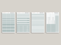 Horizontal Functional Sampler Kit for MakseLife Planner R2