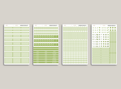 Horizontal Functional Sampler Kit for MakseLife Planner R2