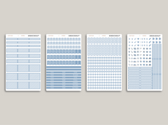 Horizontal Functional Sampler Kit for MakseLife Planner R2