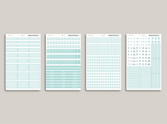 Horizontal Functional Sampler Kit for MakseLife Planner R2