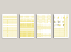 Horizontal Functional Sampler Kit for MakseLife Planner R2