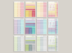 Horizontal Functional Sampler Kit for MakseLife Planner R2