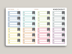 Bill Due Label Planner Stickers for MakseLife Planner R20