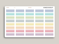 Daily Hydration Tracker Planner Stickers for MakseLife Planners R24