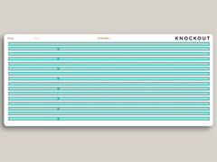 Full Length Horizontal Washi Stickers for MakseLife Planners R27