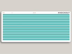 Full Length Horizontal Washi Stickers for MakseLife Planners R27