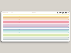 Full Length Horizontal Washi Stickers for MakseLife Planners R27