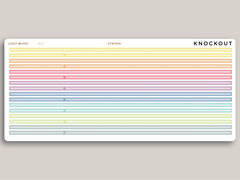 Full Length Horizontal Washi Stickers for MakseLife Planners R27