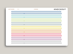 Full Length Vertical Washi Stickers for MakseLife Planners R29