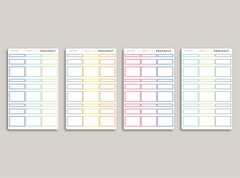 Box Sticker Sampler for  MakseLife Planner R32