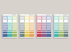 Box Sticker Sampler for  MakseLife Planner R32