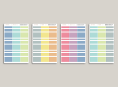 Box Sticker Sampler for  MakseLife Planner R32