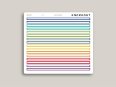 A5 Daily Full Length Narrow Washi Stickers for Makse Life Planners R55