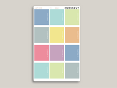 CUSTOM A5 Daily Dot Grid Appointment Full Box Planner Stickers for MakseLife Planner R59