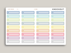 A5 Daily Habit Checkbox Planner Stickers for MakseLife Planner R61