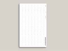 Time Strip Planner Stickers for MakseLife Daily Planner R65