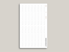 Time Strip Planner Stickers for MakseLife Daily Planner R65