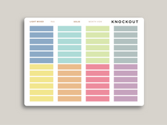 Monthly Label Planner Stickers for MakseLife Daily Planner R66