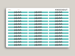 Highlight Header Stickers for MakseLife Daily Planner R74