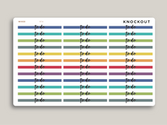Highlight Header Stickers for MakseLife Daily Planner R74