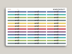 Highlight Header Stickers for MakseLife Daily Planner R74