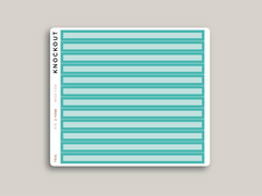 A5 Daily Date Cover Strip Planner Stickers for MakseLife Planner R78