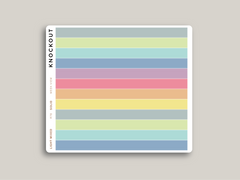 A5 Daily Date Cover Strip Planner Stickers for MakseLife Planner R78