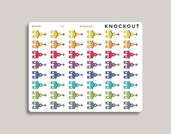 Church Icon Planner Stickers for MakseLife Planner regular mixed