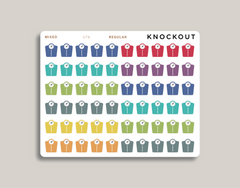Scale icon sticker makselife planners regular mixed