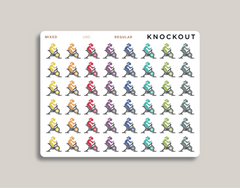 Stationary Bike Icon Planner Stickers for MakseLife Planner regular mixed