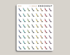 Vacuum icon stickers makselife planner regular mixed