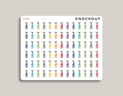 Spray Bottle Icon Planner Stickers for MakseLife Planner  mixed