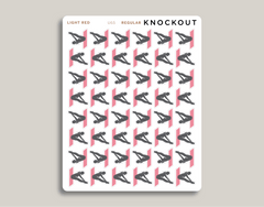 Pilates Icon Planner Stickers for MakseLife Planner U65