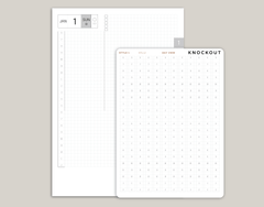 CUSTOM Day View Time Strip Planner Stickers for Hobonichi Cousin Planner HTL12C