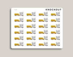 Field Trip School Sticker FQ18