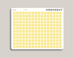 SMALL Square Checkbox Planner Stickers | Mildliner Collection Z-MQ2