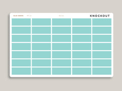 Mildliner Solid Time Block Stickers for Passion Planner PP-L4