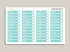 Mildliner Solid Date Covers for Passion Planner PP-L7