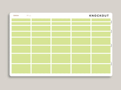 Mildliner Solid Time Block Sampler for Passion Planner PP-L1