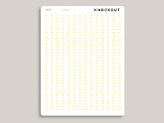 Mildliner Outlined Time Strips for Passion Planner PP-L11