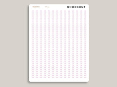 Mildliner Outlined Time Strips for Passion Planner PP-L11