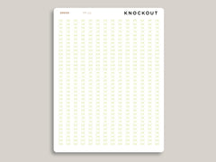 Mildliner Outlined Time Strips for Passion Planner PP-L11