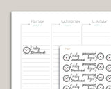 Early Dismissal, Short Day School Sticker FQ17