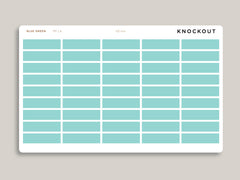 Mildliner Solid Time Block Stickers for Passion Planner PP-L4