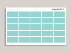 Mildliner Solid Time Block Stickers for Passion Planner PP-L4