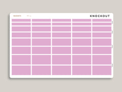 Mildliner Solid Time Block Sampler for Passion Planner PP-L1