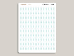 Mildliner Outlined Time Strips for Passion Planner PP-L11