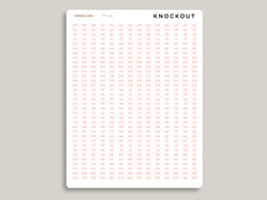 Mildliner Outlined Time Strips for Passion Planner PP-L11